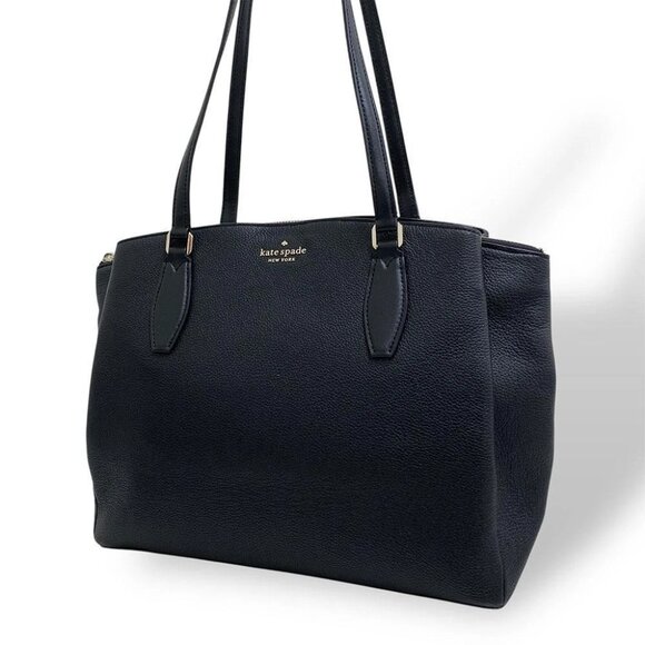 kate spade Handbags - Black Kate Spade Monet Large Triple Compartment Tote